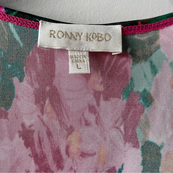 Ronny Kobo Talon Dress In Fuchsia - Picture 9 of 13